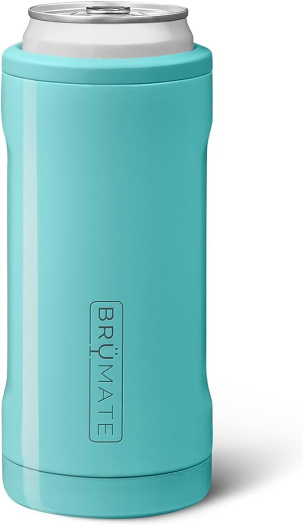 BrüMate Hopsulator Slim Can Cooler Insulated for 12oz Slim Cans