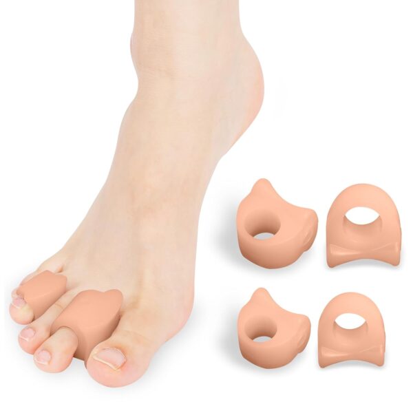 🔥🔥$0.34 for 4 Pack Gel Toe Separators  Use code: TA8DMF88