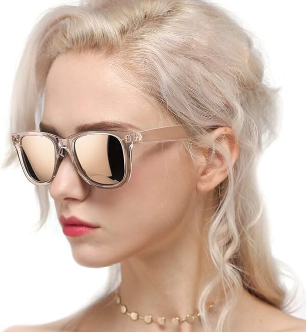 Myiaur Classic Sunglasses for Women Polarized Driving Anti-Glare UV Protection